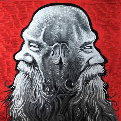 Blackboard Rainbow: Red